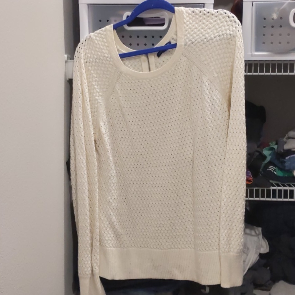 White sweater
